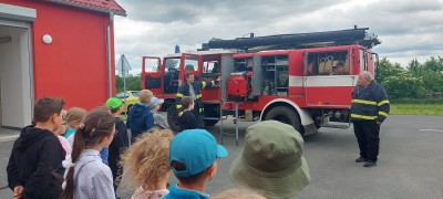 Exkurze u osických hasičů