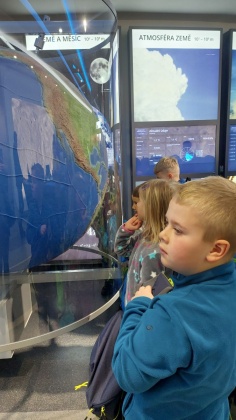 Exkurze - I. a II. třída - Hvězdárna HK