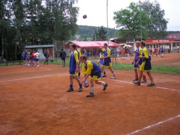 Krajské kolo v odbíjené - chlapci