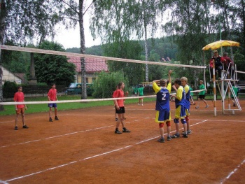 Krajské kolo v odbíjené - chlapci