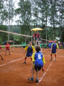 Krajské kolo v odbíjené - chlapci