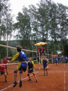 Krajské kolo v odbíjené - chlapci