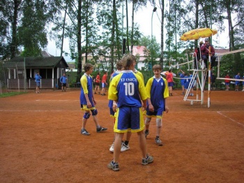 Krajské kolo v odbíjené - chlapci