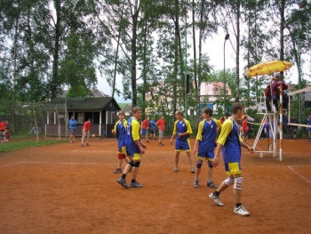 Krajské kolo v odbíjené - chlapci